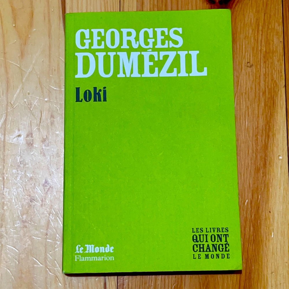 ✨3/$25✨ Loki - livre par Georges Dumézil